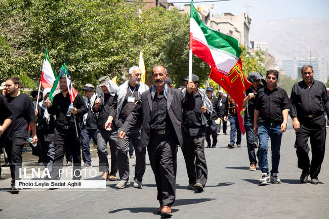 دومین روز مراسم وداع با رهبر شهید انقلاب در مصلای تهران/ 10