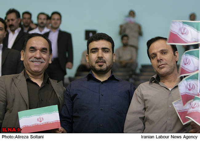 رئیس جمهور در جشن بزرگ کارگری