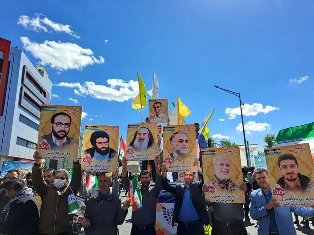 بازتاب راهپیمایی روز قدس ایران در راشا تودی