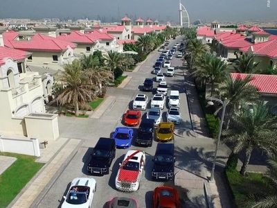 رژه بچه پولدارهای دُبی / عکس