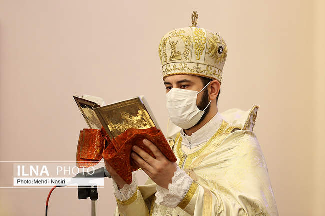 برگزاری مراسم سال نو میلادی ۲۰۲۱ در کلیسای سرکیس مقدس