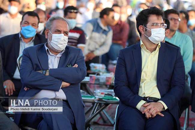 افتتاح پروژه بزرگ مجموعه پلهای شهید سلیمانی اصفهان توسط وزیر راه و ش