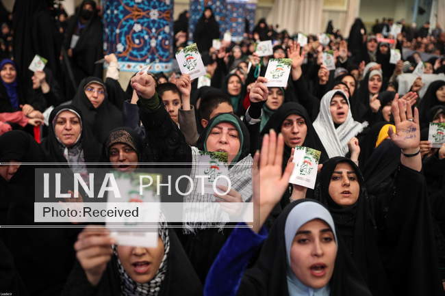 دیدار مردم آذربایجان شرقی با رهبر انقلاب