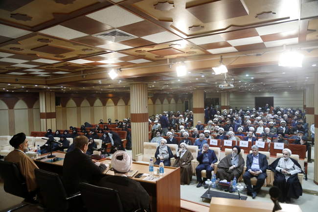 مراسم هفتمین سالگرد ارتحال آیت الله هاشمی رفسنجانی در قم 