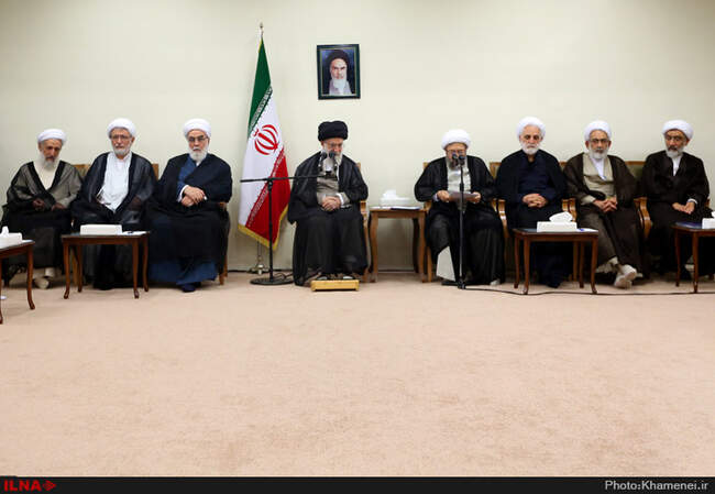 دیدار رئیس و مسئولان قوه قضائیه با حضرت آیت‌الله خامنه‌ای رهبر انقلاب اسلامی
