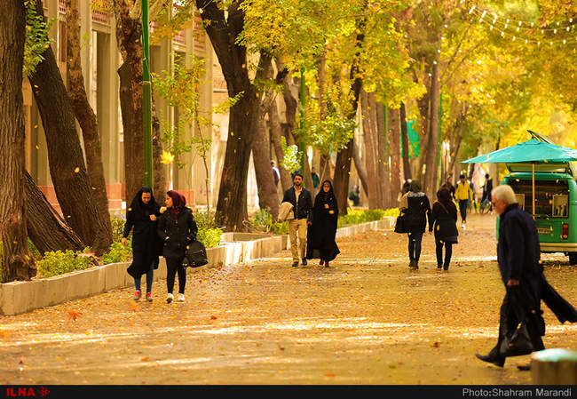 پاییز در اصفهان