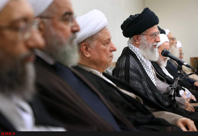 دیدار ‫رئیس و اعضای مجلس خبرگان با رهبر معظم انقلاب