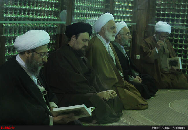 تجدید میثاق رئیس قوه قضاییه با آرمانهای امام راحل 