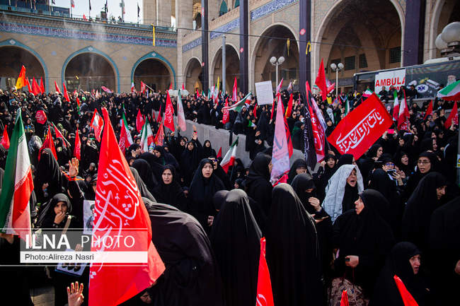  دومین روز مراسم وداع با رهبر شهید انقلاب در مصلای تهران/ 12