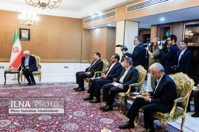 دیدار وزیر صنایع بلاروس با معاون اول رئیس جمهور