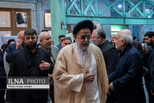 مراسم ختم حجت‌الاسلام نیری در مسجد ارک تهران