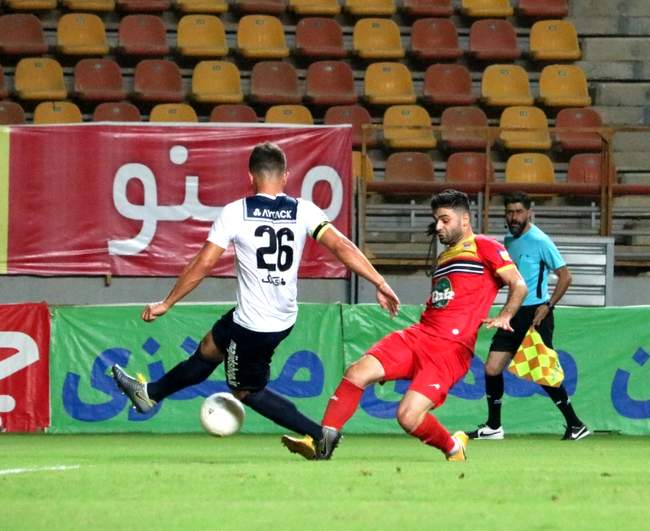 گزارش تصویری بازی فولاد خوزستان و ملوان بندر انزلی