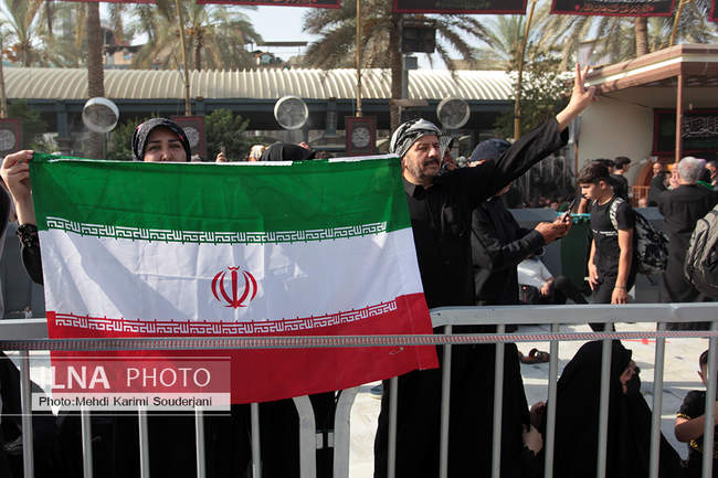  دسته جات عزاداری در اربعین حسینی در بین‌الحرمین 