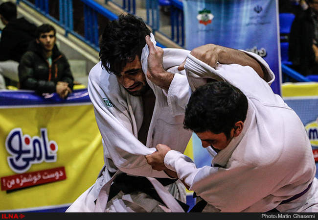 لیگ برترجودو در ورزشگاه شیرودی