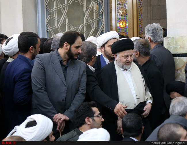 مراسم ختم آیت الله مومن در قم 