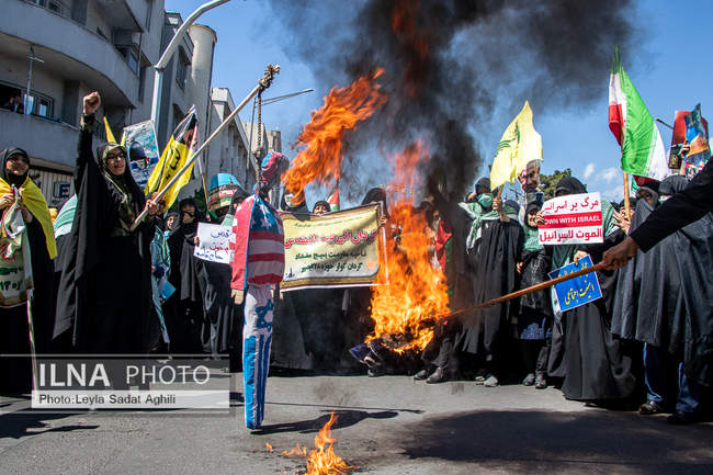 راهپیمایی روز جهانی قدس در تهران
