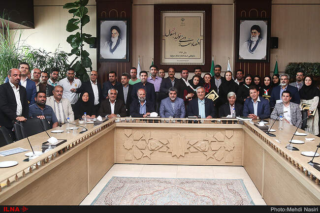 مراسم تقدیر از مدال‌آوران مسابقات جهانی ورزش کارگری لتونی 