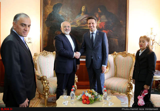 سفرمحمدجواد ظریف وزیر امور خارجه کشورمان به اکوادور