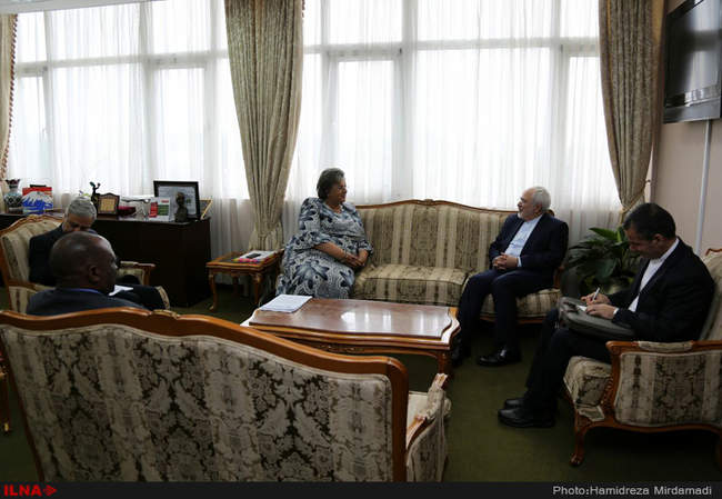 سفر محمدجواد ظریف وزیر امور خارجه کشورمان به غنا