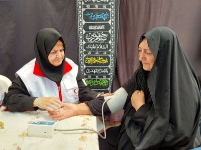 ارائه خدمات امدادی به بیش از ۱۵۰۰ نفر در تاسوعا و عاشورای حسینی 