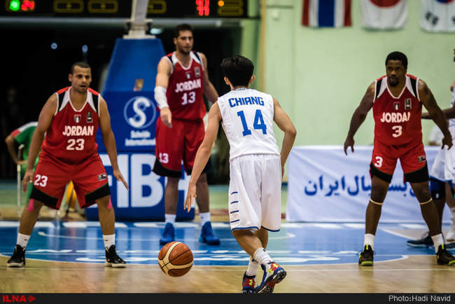 مسابقات فیبا چلنج آسیا ۲۰۱۶ / اردن - چین تایپه