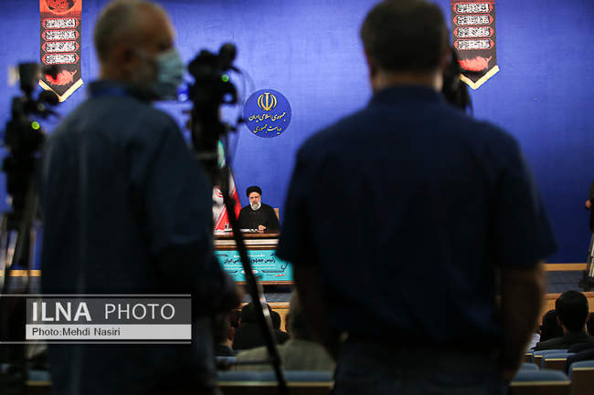 نشست خبری رئیس‌جمهور