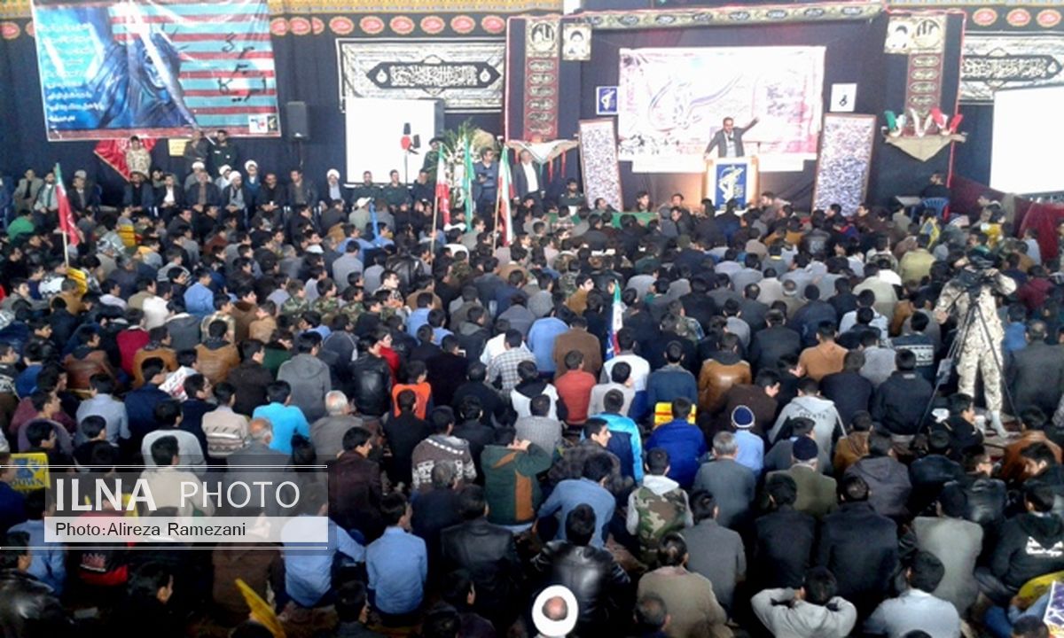 مراسم 13 آبان درکاشان برگزار شد 