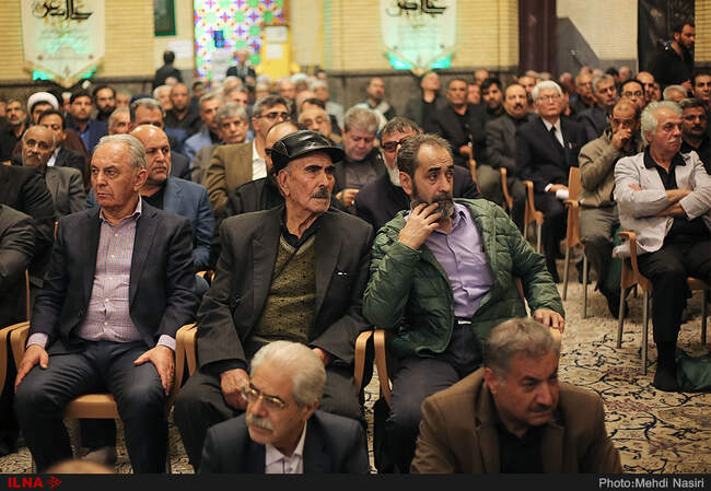 مراسم ترحیم برادر محمدحسین مقیمی استاندار تهران 