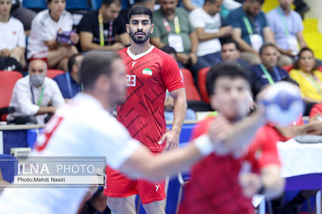 دیدار تیم‌های ملی هندبال  ایران و ترکیه