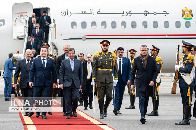 ورود نخست وزیر عراق به تهران