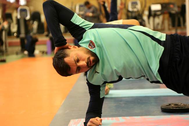 گزارش تصویری تمرین شمس آذر قزوین