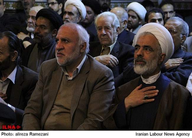 مراسم ختم سید صادق طباطبایی