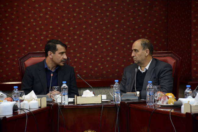 نشست مدیرعامل صندوق بیمه اجتماعی کشاورزان، روستاییان و عشایر کشور ب�