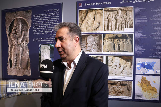 رونمایی از نقش برجسته سرباز ساسانی