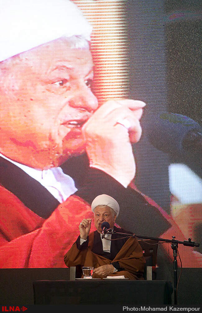 سی و سومین سالگرد شهادت آیت‌الله اشرفی اصفهانی با حضور آیت‌الله هاشمی رفسنجانی