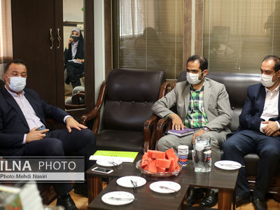 بازدید مدیران "پیشگیری از وقوع جرم" و "مشارکت‌های مردمی" دادگستری تهران از خبرگزاری ایلنا