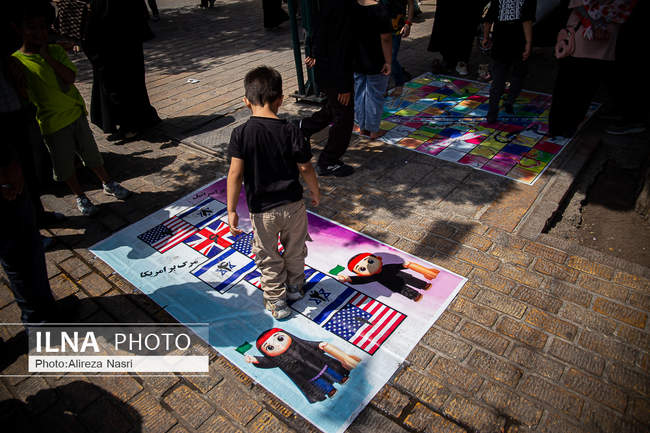 پیاده‌روی جاماندگان اربعین در قزوین