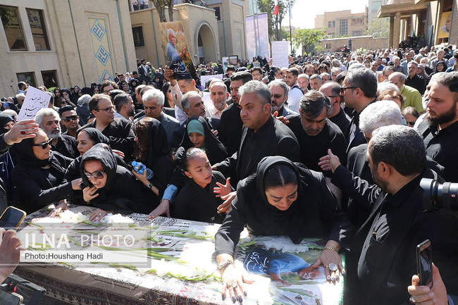 تشییع پیکر «محمد کاسبی»