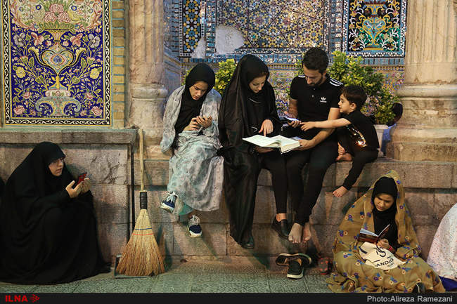 مراسم احیای شب نوزدهم ماه مبارک رمضان در حرم حضرت عبدالعظیم حسنی (ع)