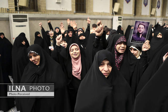 دیدار مداحان اهل‌بیت علیهم‌السلام با مقام معظم رهبری