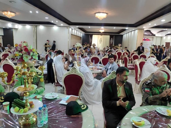 مراسم ازدواج دانشجویی دانشجویان دانشگاه افسری امام علی(ع) برگزار شد