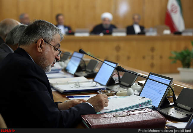 جلسه امروز هیات دولت