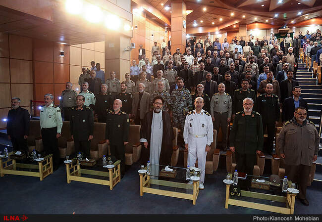 گزارش تصویری مراسم آغاز سال تحصیلی در دانشگاه عالی دفاع ملی