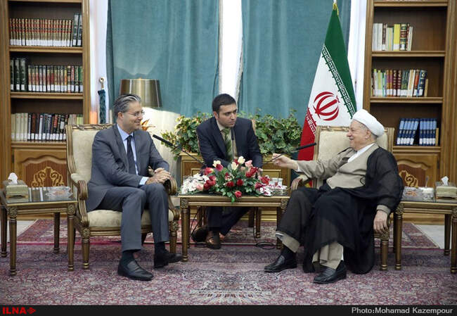 دیدار سفیر ترکیه در جمهوری اسلامی ایران با آیت الله هاشمی رفسنجانی