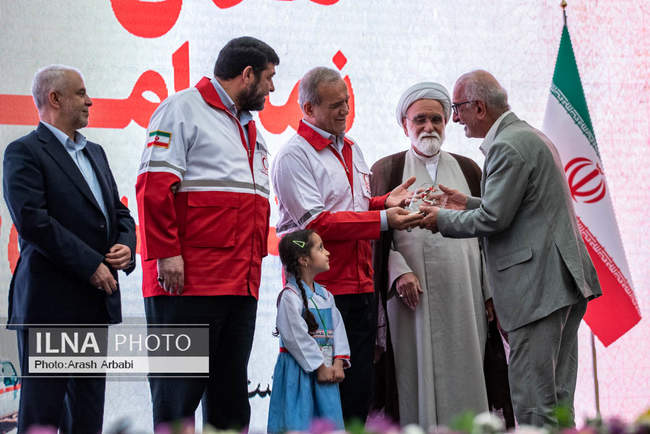 گرامیداشت هفته هلال احمر با حضور رئیس‌جمهور