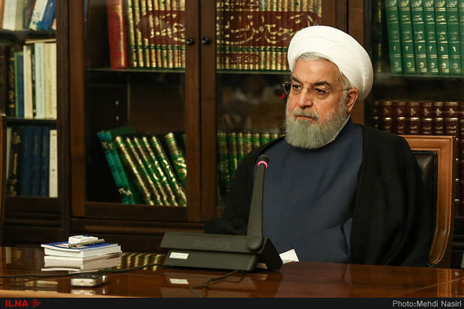 دیدار اعضای هیئت رئیسه فراکسیون امید با رئیس جمهور