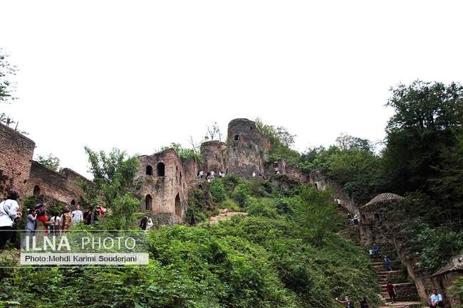  نماهایی از قلعه رودخان در استان گیلان