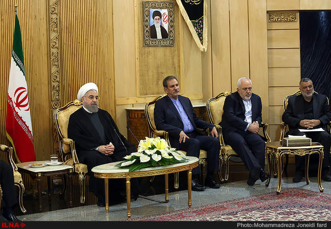 مراسم بدرقه رییس جمهور در سفر به سه کشور جنوب شرق آسیا