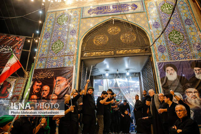 آئین مشعل گردانی در دولت آباد شهر ری