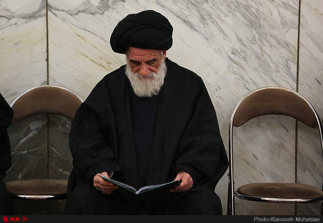 مراسم ترحیم شهدای حوادث خیابان پاسداران